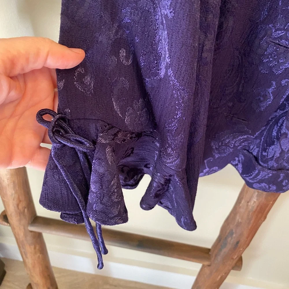 COLDWATER CREEK Women's Purple blazer SIZE 14 NEW